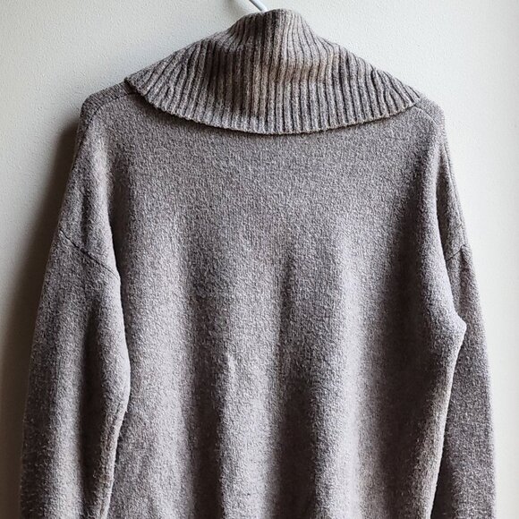 Nanette Lepore Taupe Turtleneck Sweater Size Small - Picture 13 of 15